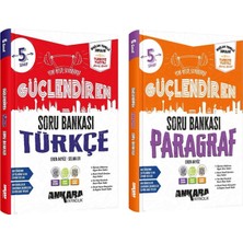 Akm Kitap Ankara Yayıncılık 5.sınıf Türkçe ve Paragraf Soru Bankası Seti 2 Kitap
