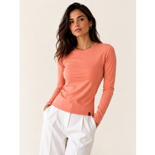Vigoss Jeans VİGOSS  KADIN O YAKA SWEATSHIRT 13531-03397