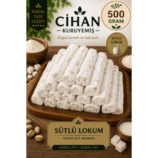 Cihan Kuruyemiş 500GR. Sütlü Fitil Lokum