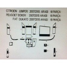 Peugeot Boxer 2006-2014 18 Parça Torpido Kaplama ( Renk - Beyaz )