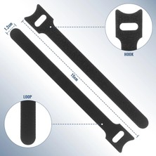 Miss Mojo 10'lu Cırt Cırtlı Kablo Düzenleyici Seti - 15CM