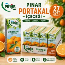 Pınar Meyve Suyu Portakal 200 ml x 27 Adet