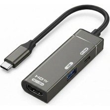 HemenGo Type-C To HDMI 4K Type-C USB Çevirici ZR1209