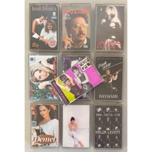 Raks 10 Adet Türkçe Pop Kaset Lotu (Fotoğraftaki Kasetler Gönderilecektir)
