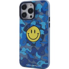 HemenGo Apple Iphone 13 Pro Kılıf Apollo Magneticsafe Desenli Kapak - Apollo Mavi - 1
