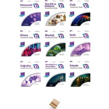 Palme Yayınevi Palme 10. Sınıf 2027 Maarif Tüm Branşlar 9lu Set Soru Bankası + Telefon Standı
