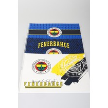 Lisanslı Fenerbahçe Büyük Boy Resim Defteri 24x34 cm 15 Yaprak Tek Adet