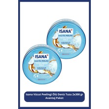 Isana Vücut Peelingi Ölü Deniz Tuzu 2X300 gr Avantaj Paket