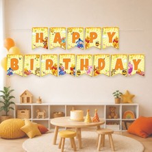 Parti Show Winnie The Pooh Happy Birthday Banner 17*170 cm