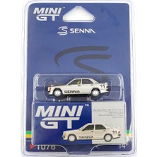 Mını Gt Mini Gt 1:64 Mercedes-Benz 190 E 2.3-16 #11 Ayrton Senna 1984 MGT01076-BL Blister Paket