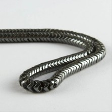 Zero Land Glblseme Burgulu Hematit Taşı 6 mm Antrasit