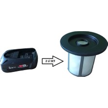 Siemens Q500 Bosch Unlimited 6-7 Serilerine Uyumlu Batarya ve Filtre