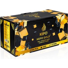 Kefo Gold 27 mm Nargile Kömürü