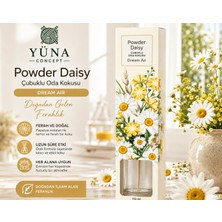 Çubuklu Oda Kokusu Powder Daisy 110 ml Papatya Kokulu Kalıcı Ferahlatıcı Dekoratif Oda Parfümü