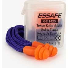 FBS Gürültü ve Ses Önleyici Kordonlu Kutulu Kulak Tıkacı Tekrar Kullanılabilir 24DB Essafe