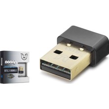 Nonap B153 USB Bluetooth Adaptörü 5.3 Siyah