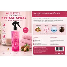 Wallence Argan & Biotin 2 Phase Spray Fön Suyu 400 ml