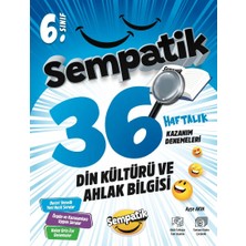 Ünlüler Karması 6.sınıf Din Kültürü ve Ahlak Bilgisi 36 Haftalık Kazanım Denemeleri