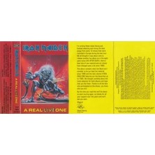 Kadıköy Plak Kulübü Dikkat Kaset !!! Iron Maiden – A Real Lıve One Kaset