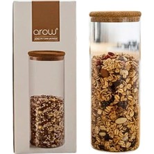 Zenviaa Uzun Cam Kavanoz 2300 ml ZENVIAA365423