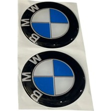 Stilix Garage Bmw Logo Damla Etiket Sticker 4,5 cm 2'li