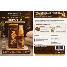 Wallence Argan & Pelveti Özlü Hair Serum Besleyici ve Onarıcı Saç Serumu 75 ml