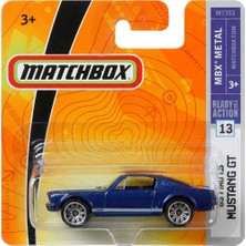 Matchbox '69 Ford Mustang Gt - 2007 - Lacivert - M7353 (1/64)