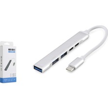 Hadron HDX7896 Type-C Pd Hub 5 Port 480 Mbps 20W Beyaz