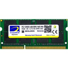 Twinmos MDD34GB1600N 4gb Ddr3 1600MHZ 1.5V Notebook Ram