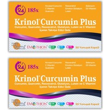 Krinol Curcumin Plus - Novasol Curcumin - 30 Kapsül - 2 Kutu