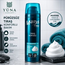 Man’s Pro Marine Erkek Tıraş Köpüğü 250 ml Aloe Vera Vitamin E ve Bitki Özlü