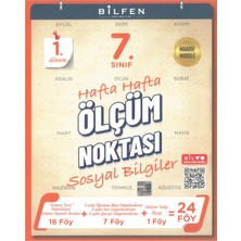Bilfen Yayıncılık Bilfen 7. Sınıf Sosyal Bilimler Hafta Hafta Ölçüm Noktası 1.dönem Maarif Model Yeni