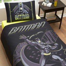 Özdilek Tek Kişilik Lisanslı Nevresim Takımı Batman Game Over Siyah