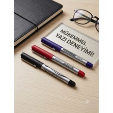 Shangbang SH-2000A Likit Mürekkepli Roller Kalem 0.5 mm - 3'lü Avantaj Paketi (4 Farklı Renk Seçeneği)