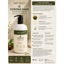 SANTE BEAUTY Santé Beauty Strong Hair Collagen & Keratin Şampuan 500 ml