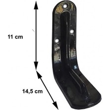 Timion Mey Ithalat® Raf Altı 5x6 mm Beyaz