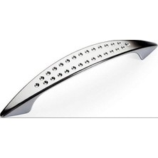 Timion Mey Ithalat® Noktalı Dolap Çekmece Kulpu 96 mm Krom