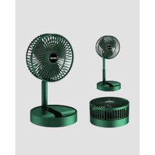 Timion Mey Ithalat® Taşınabilir Şarjlı Mini Fan – Katlanabilir Gövde, 3 Hız Kademesi