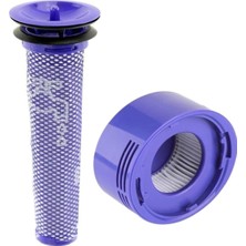 Ayrex Uyumlu Model Dyson V7 V8 ile Uyumlu Elektrikli Süpürge Ön Hepa Filtre Seti
