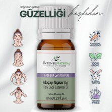 Intense Natural Adaçayı (Acı Elma) Uçucu Yağı 10 ml %100 Saf ve Doğal Sage Essential Oil