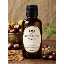 E.M.S 50 ML AT KESTANESİ YAĞI (HORSE CHESTNUT OİL) %100 SAF SOĞUK PRES.
