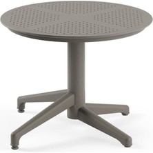 Moon Sehpa Q60 cm - Bahçe, Balkon, Havuz Kenarı, Teras, Kafe, Restoran, Iç, Dış Mekan Için V