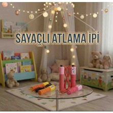 Toys Sayaçlı Atlama Ipi, Spor Salonlarına Uygun, Yetişkin ve Çocuklar Için Ayarlanabilir Sayaçlı Atlama Ipi