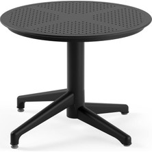 Moon Sehpa Q60 cm - Bahçe, Balkon, Havuz Kenarı, Teras, Kafe, Restoran, Iç, Dış Mekan Için S