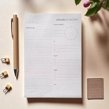 Tarihsiz Masaüstü Planlayıcı, 10 Farklı Planlama, 80 Yaprak (Günlük Planlayıcı)