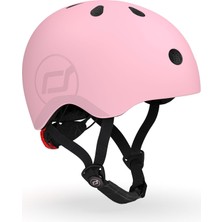 Happy Trend Scoot And Ride Ayarlanabilir Askılı Bebek Kaskı, Mat Kaplama, S ve M Bedenler, LED Güvenlik Işığı ve Ek Koruma Için Yumuşak Polar Dolgu Dahil