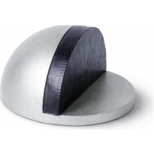 Happy Trend Yarımay Yapışkanlı Kapı Kolu Stoperi, Metal Kapı Tamponu, Koruyucu Kapı Durdurucu (1, Saten)