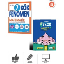 Bigelio Yayıncılık Fenomen 2027 7. Sınıf KÖK Matematik Soru Bankası Ve 3x20 Paragraf