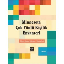 Gazi Kitabevi Minnesota - Çok Yönlü Kişilik Envanteri