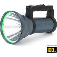 3D Sepetim 200W Güçlü Şarjlı El Feneri Projektör WT-411